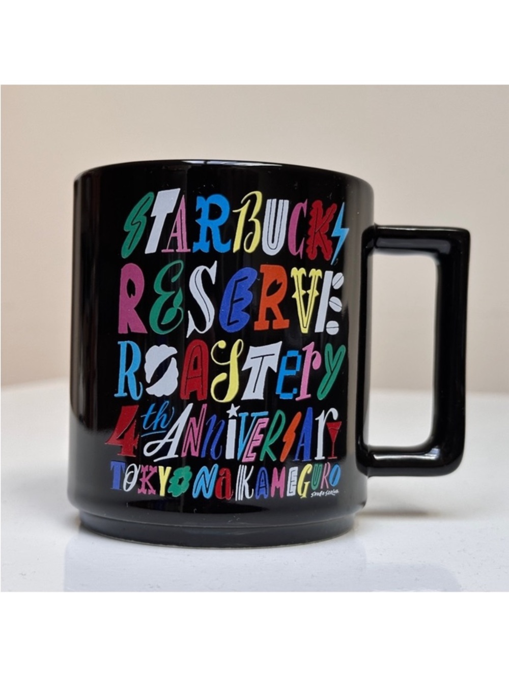 Starbucks‎ Coffee Japan Reserve® Roastery Mug Black 4th Anniversary 355ml…